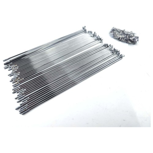 Speichen chrom mit - chrom, nippel